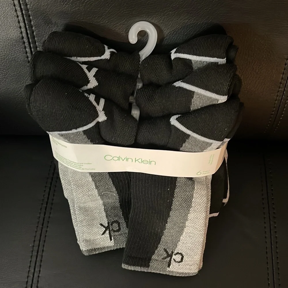 Calvin Klein 6 pairs long socks for boys